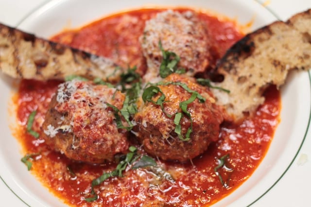 Neapolitan Meatballs.